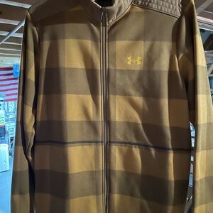 Under Armour Men's Gold and Brown Performance Jacket